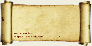 Andreja Pljakić vizit kartica